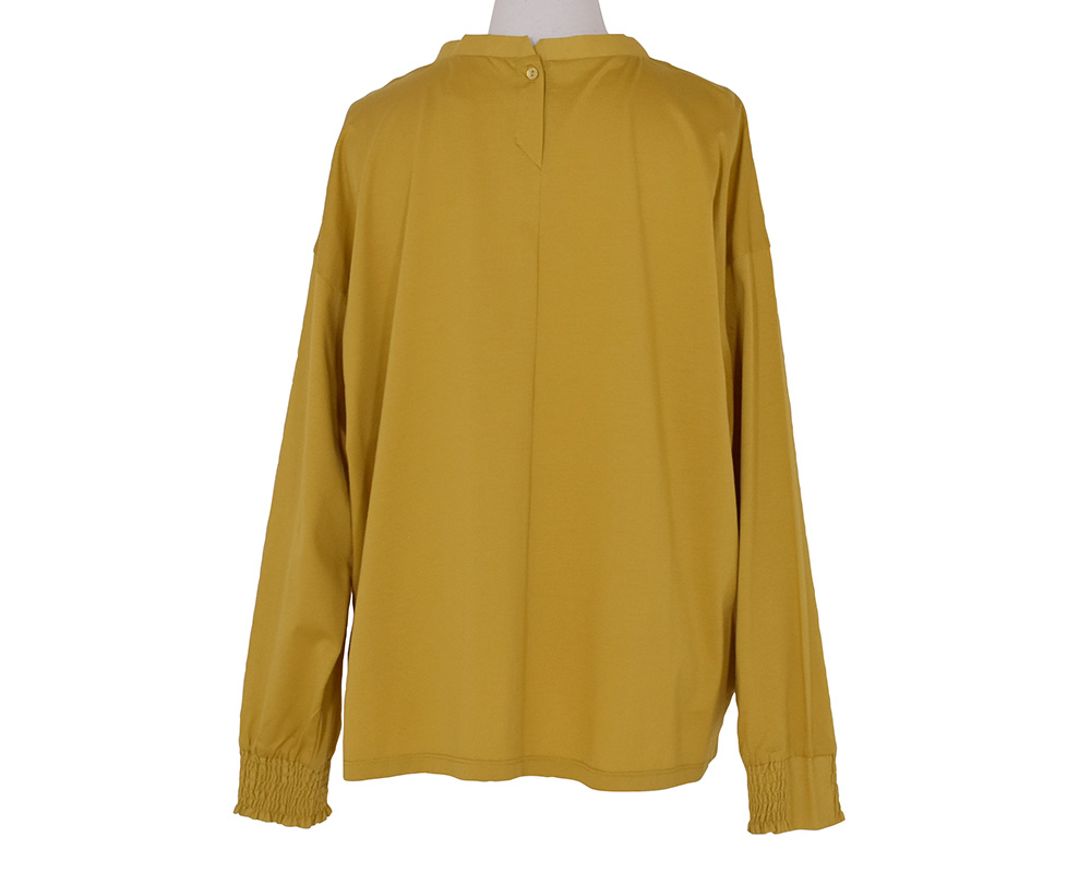 新品未使用！コットンストレッチNEOワイドクループルオーバー⭐︎イエロー イエナ IENA 《WEB限定/追加5》 コットンストレッチ NEOワイドクルー